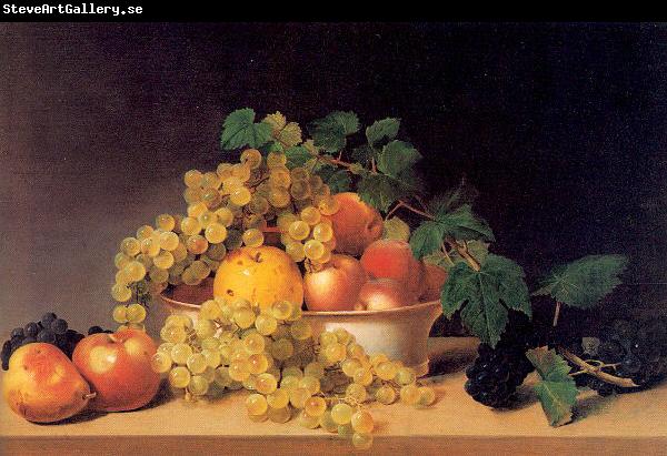 Peale, James Still Life with Fruit on a Tabletop